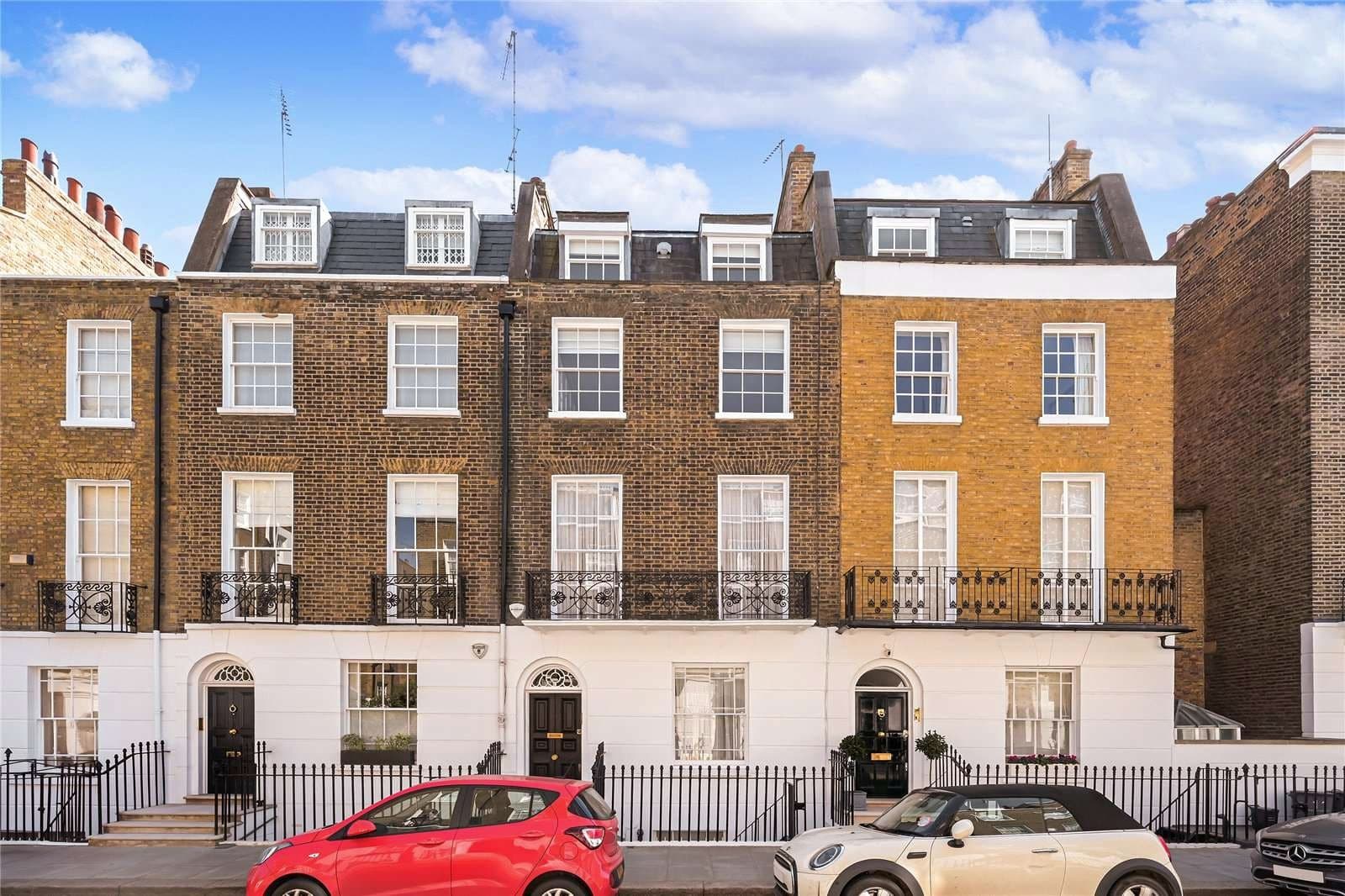 South terrace townhouses, prime central London